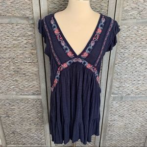 Free People Embroidery Dress